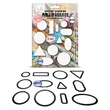 AALL & Create Dies - Geary Cutouts / Scallop Ovals